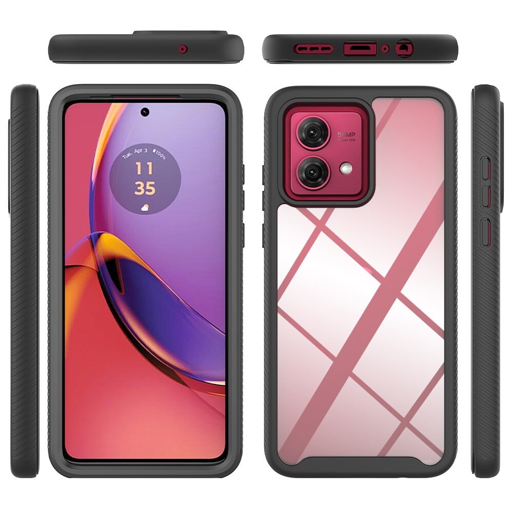 Coque Full Protection Motorola Moto G84, Noir