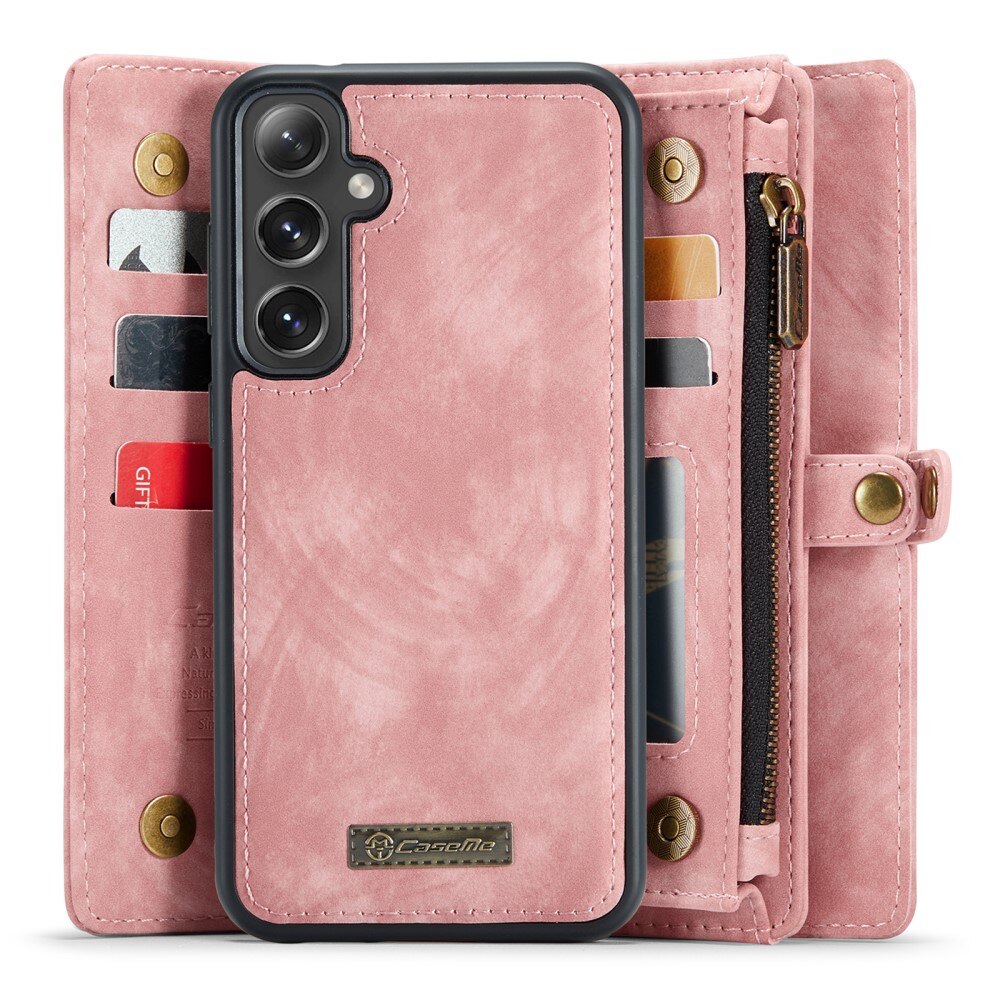 Étui portefeuille multi-cartes Samsung Galaxy S24, Rose
