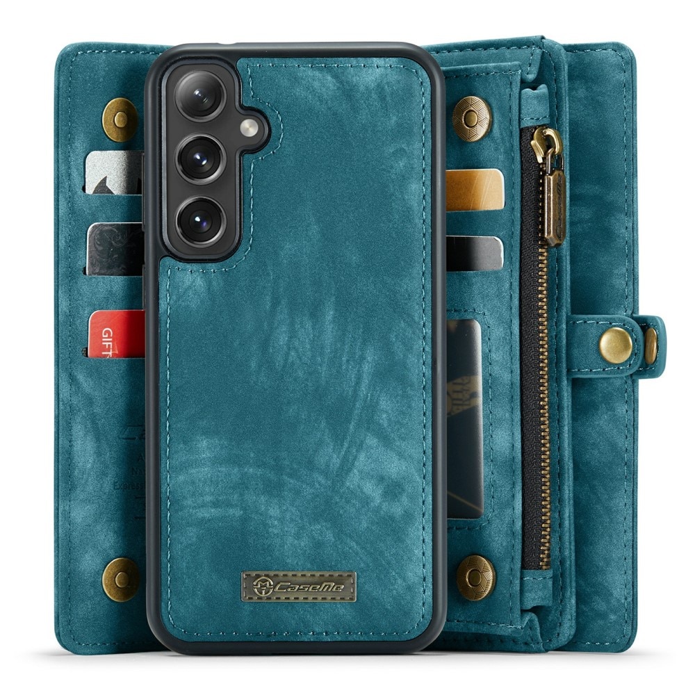 Étui portefeuille multi-cartes Samsung Galaxy S24, Bleu