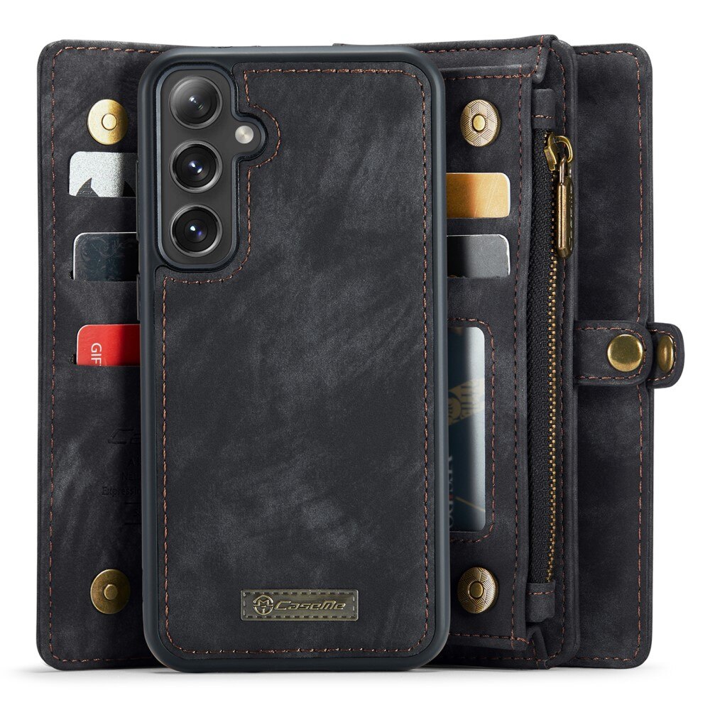 Étui portefeuille multi-cartes Samsung Galaxy S24, Gris