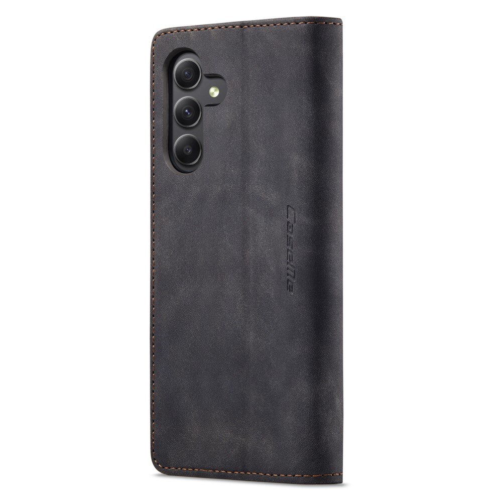 Étui portefeuille mince Samsung Galaxy A15, Noir