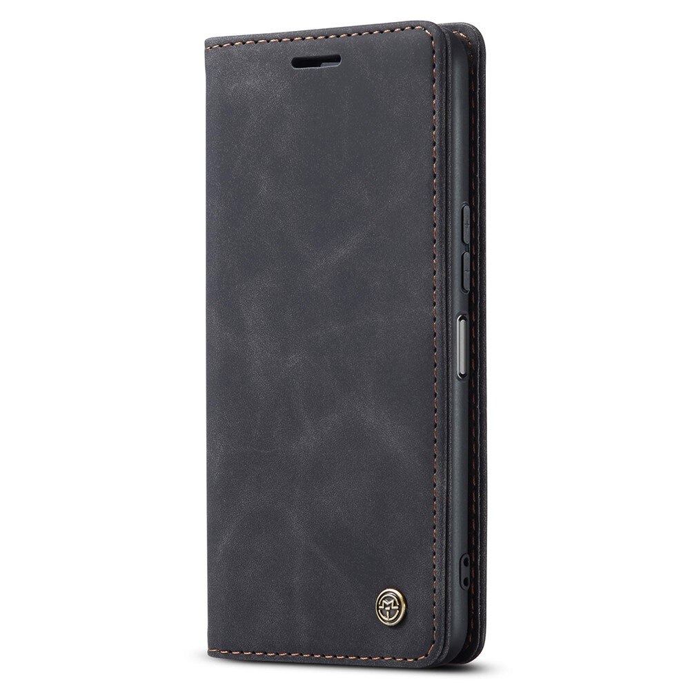 Étui portefeuille mince Xiaomi Redmi 13C, Noir