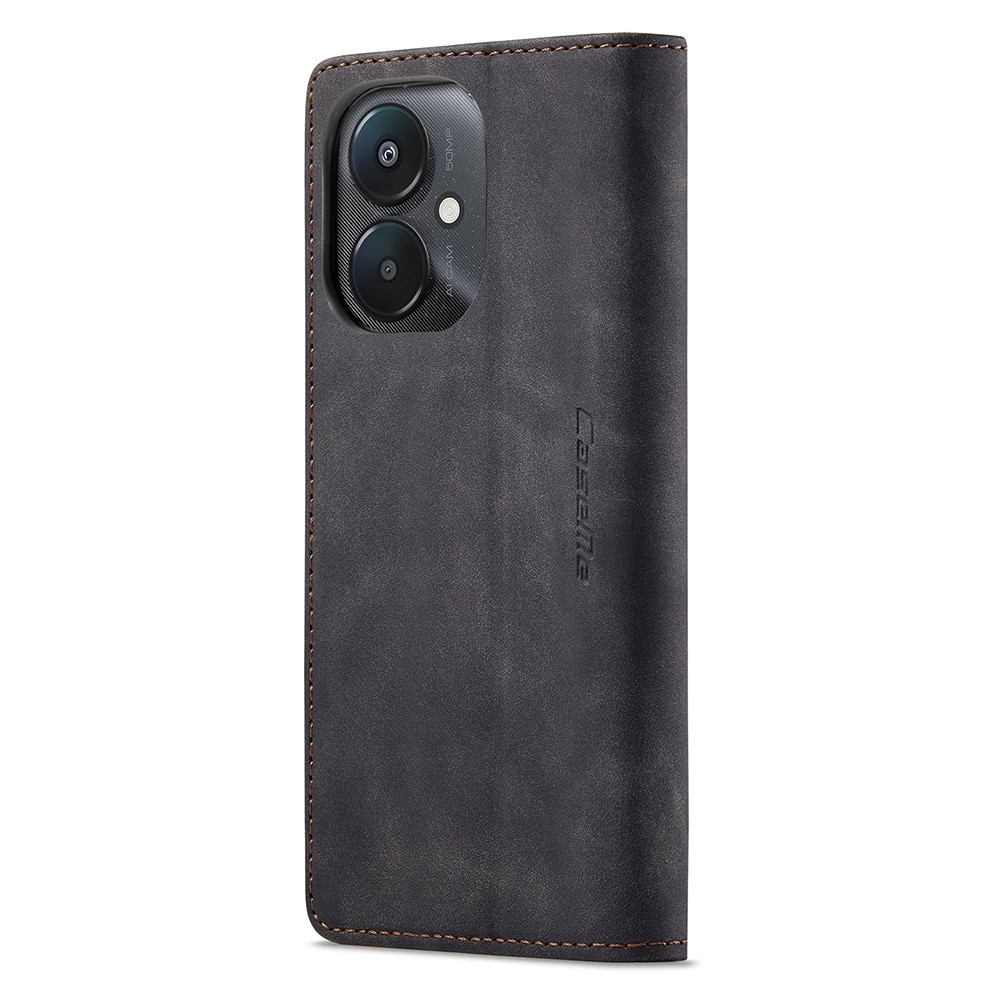 Étui portefeuille mince Xiaomi Redmi 13C, Noir