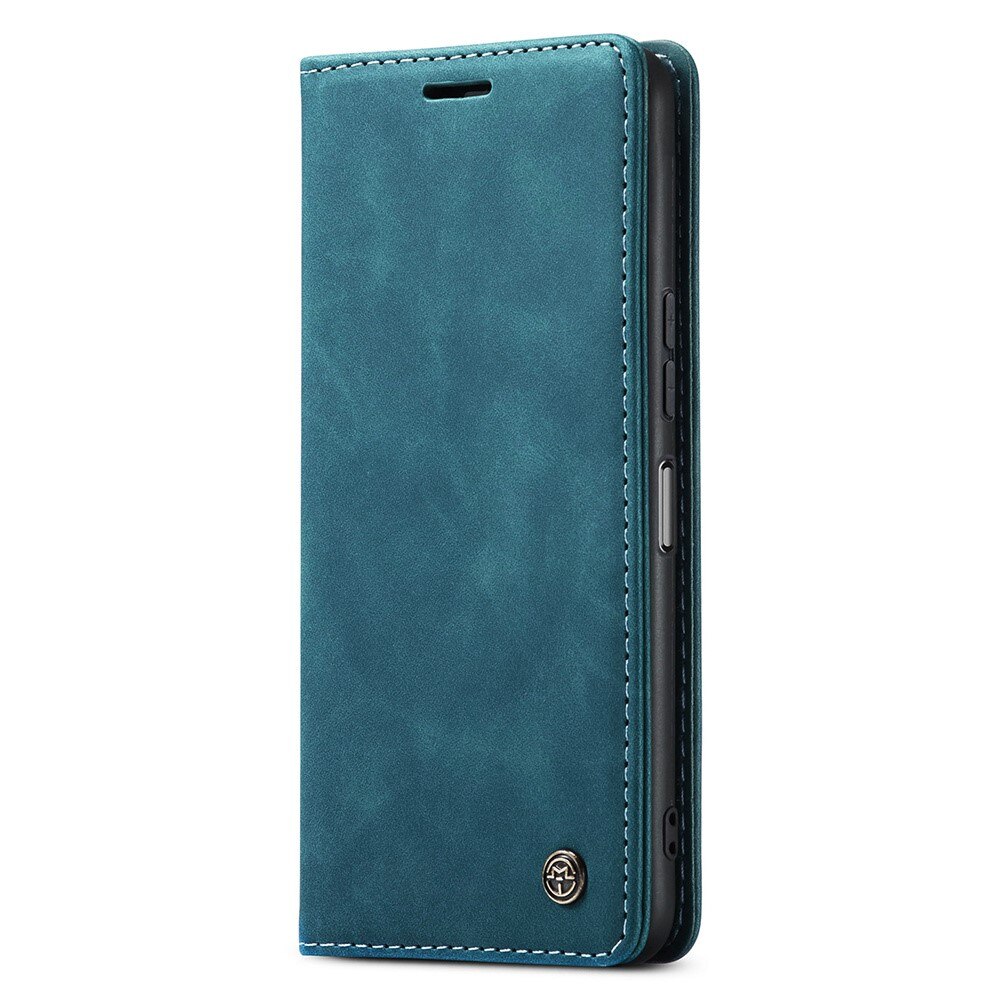 Étui portefeuille mince Xiaomi Redmi 13C, bleu