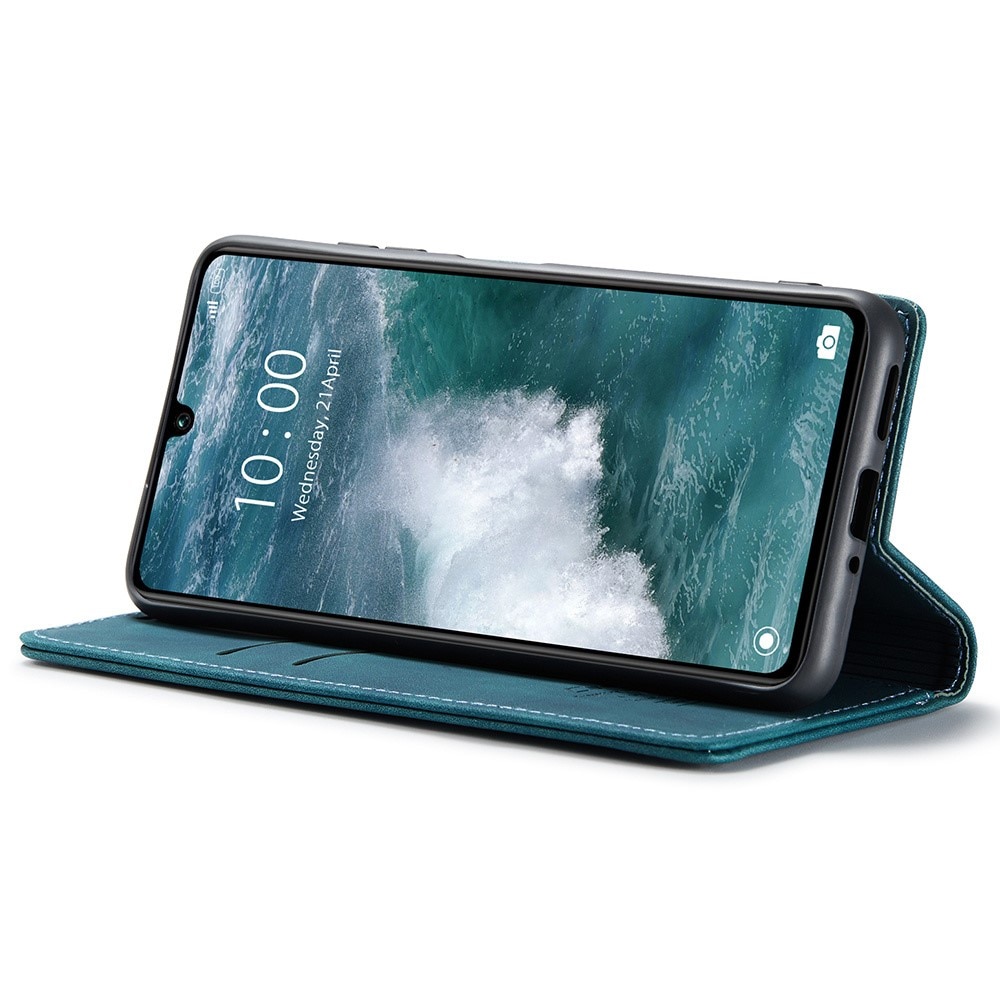 Étui portefeuille mince Xiaomi Redmi 13C, Bleu