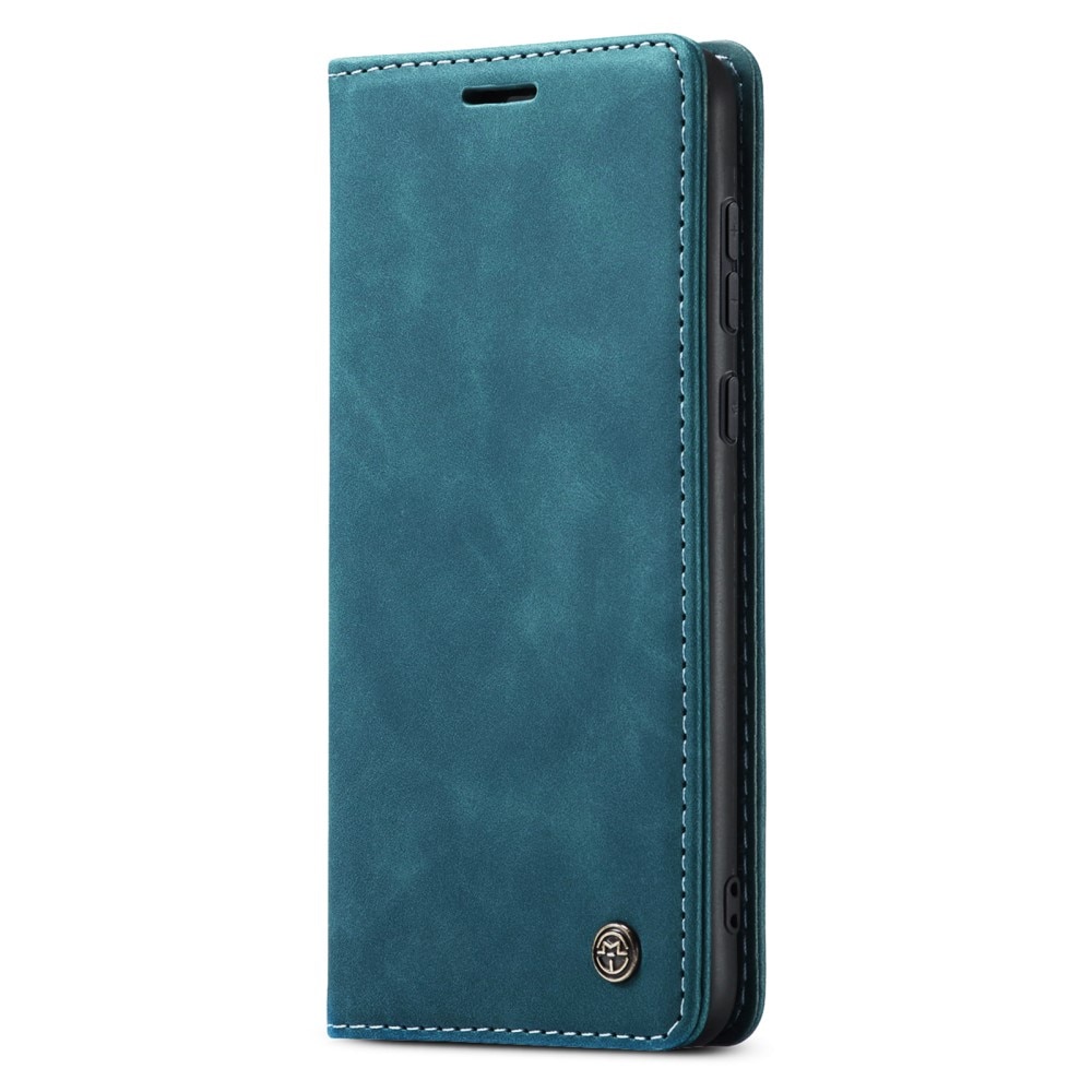 Étui portefeuille mince Samsung Galaxy A55, Bleu