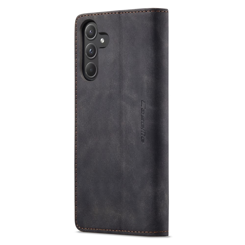 Étui portefeuille mince Samsung Galaxy A55, Noir