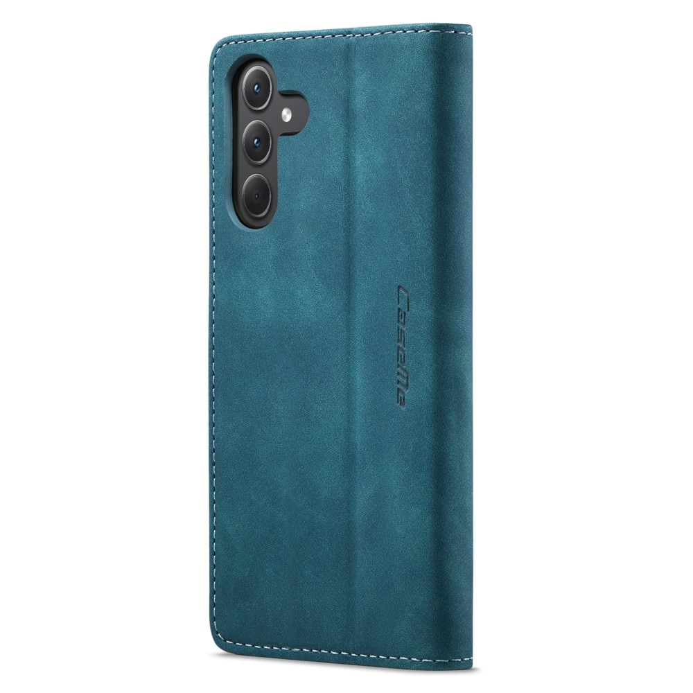 Étui portefeuille mince Samsung Galaxy A35, Bleu