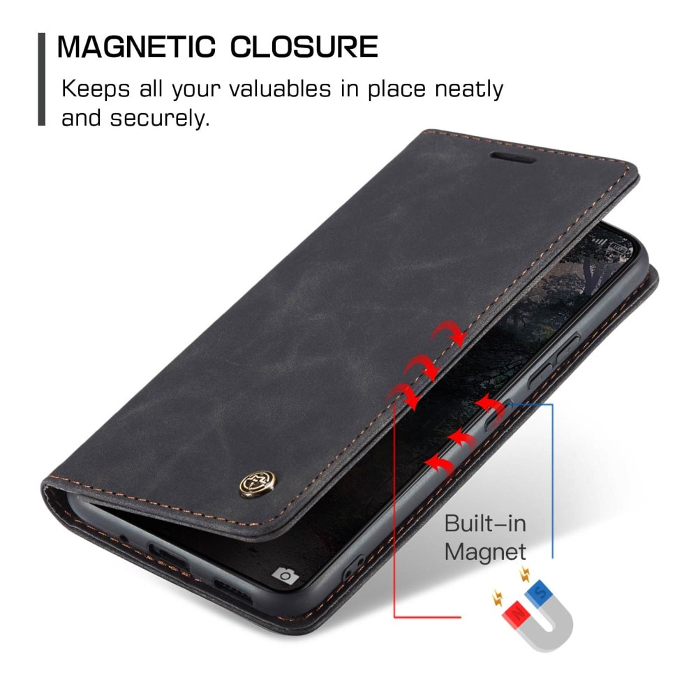 Étui portefeuille mince Xiaomi 14, Noir