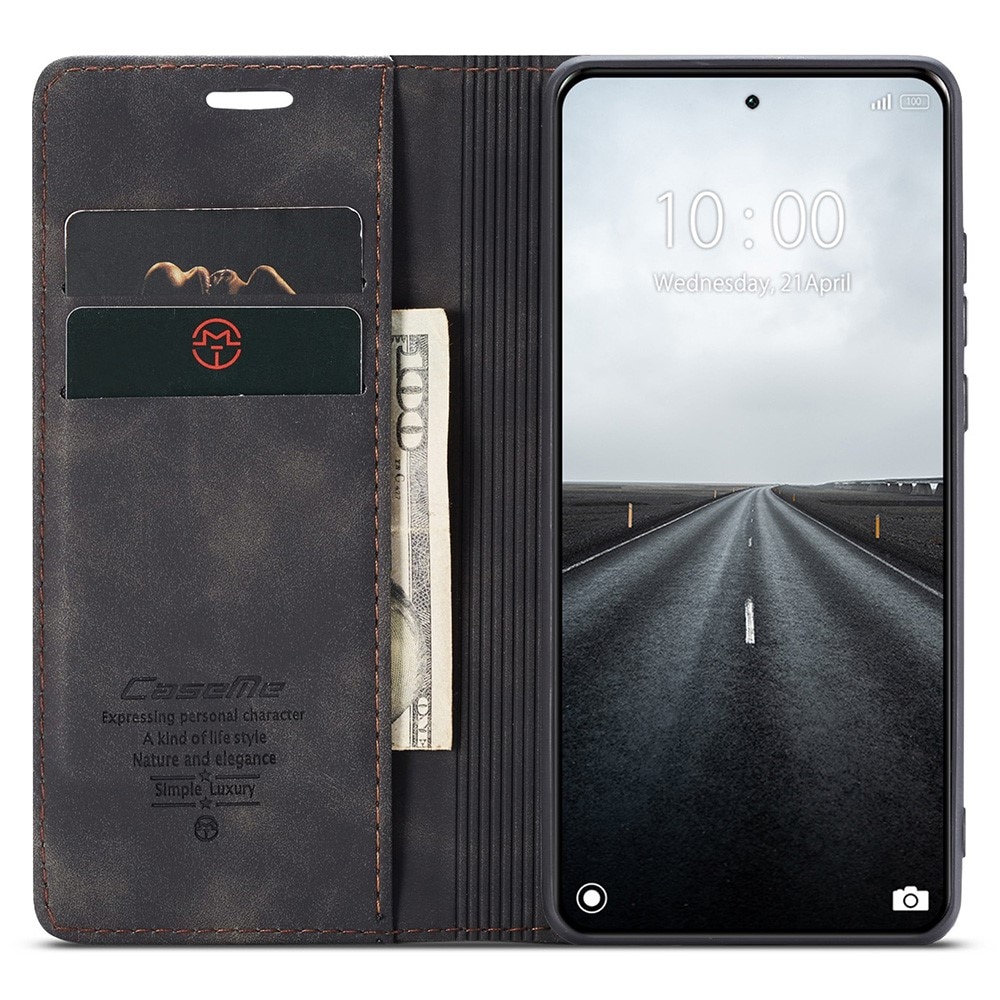 Étui portefeuille mince Xiaomi 14 Pro, noir