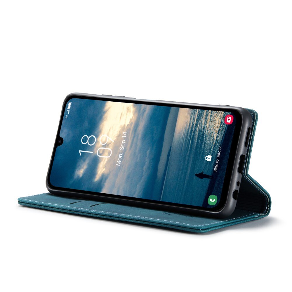 Étui portefeuille mince Samsung Galaxy A25, Bleu