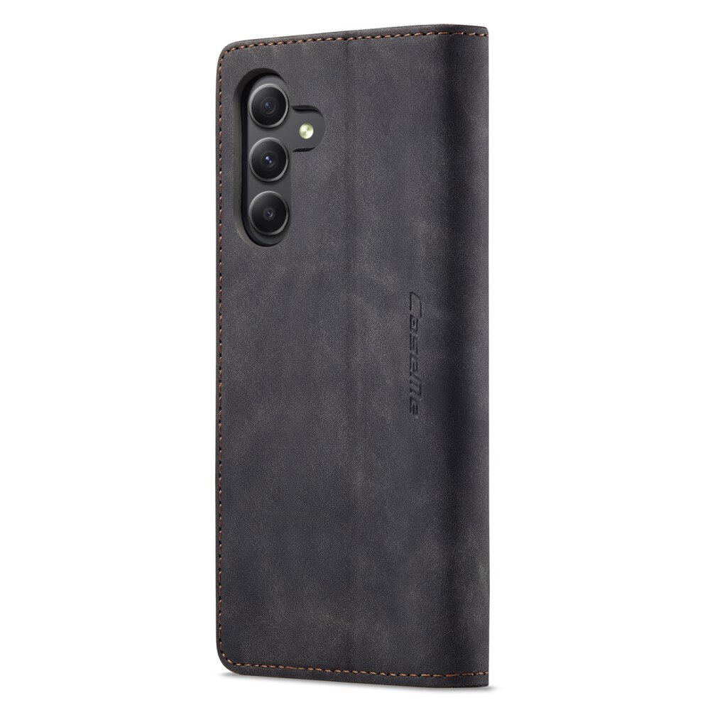 Étui portefeuille mince Samsung Galaxy A25, Noir