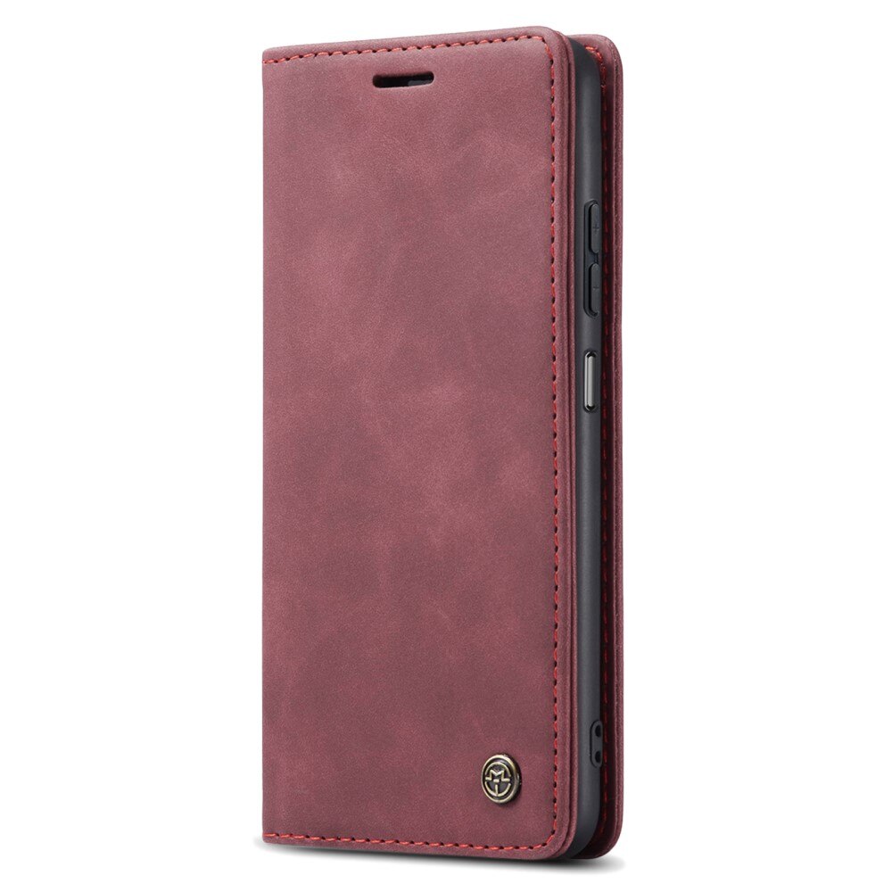 Étui portefeuille mince Samsung Galaxy A05s, Rouge