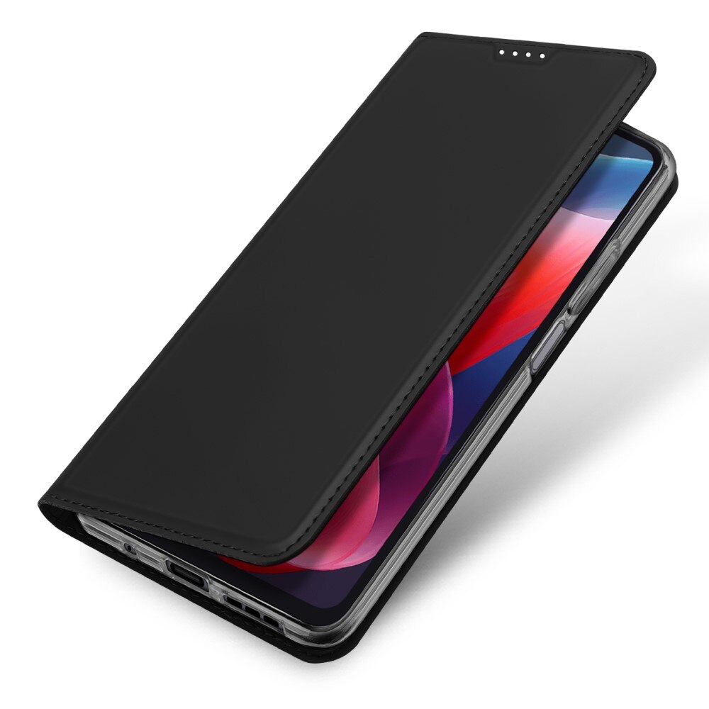 Étui portefeuille Skin Pro Series Motorola Moto E14, Noir