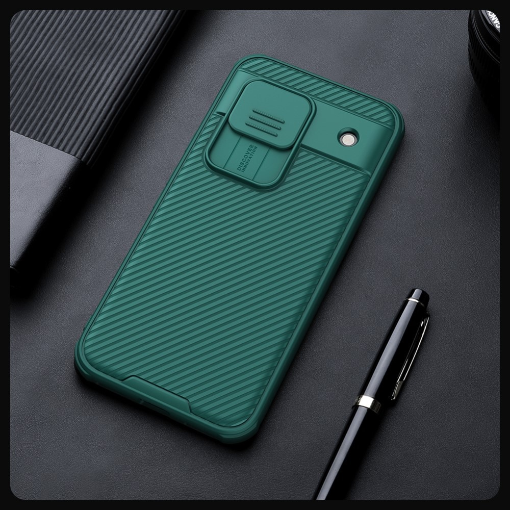 Coque CamShield Google Pixel 8a, vert