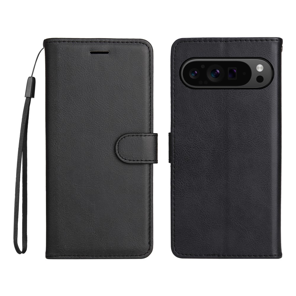 Étui portefeuille Google Pixel 9 Pro XL, noir