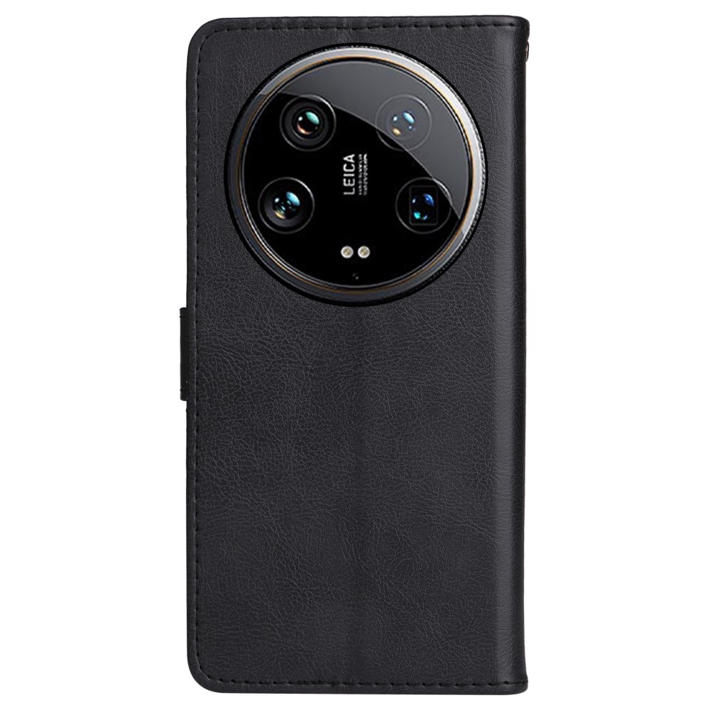 Étui portefeuille Xiaomi 14 Ultra, noir