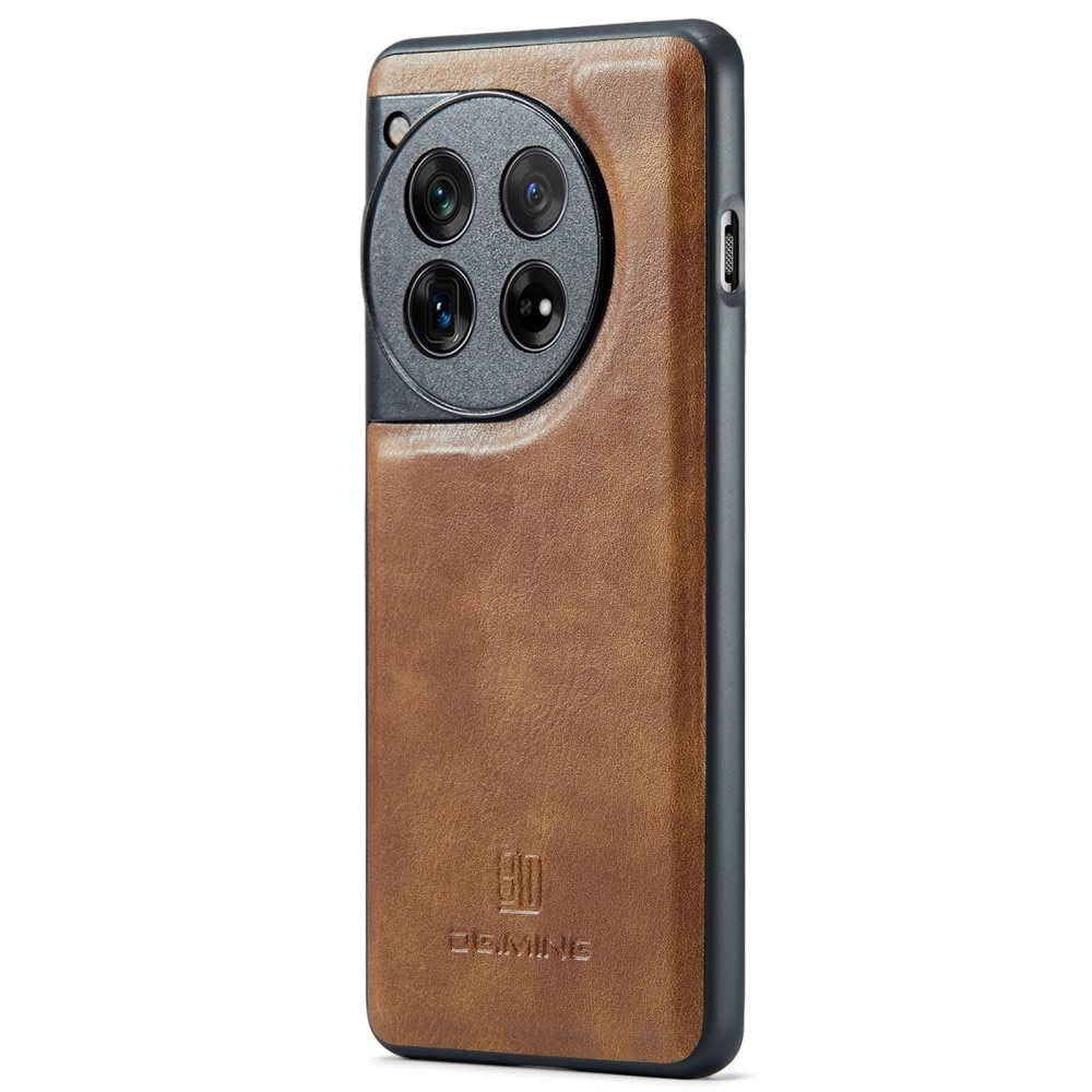 Étui portefeuille Magnet Wallet  OnePlus 12, Cognac