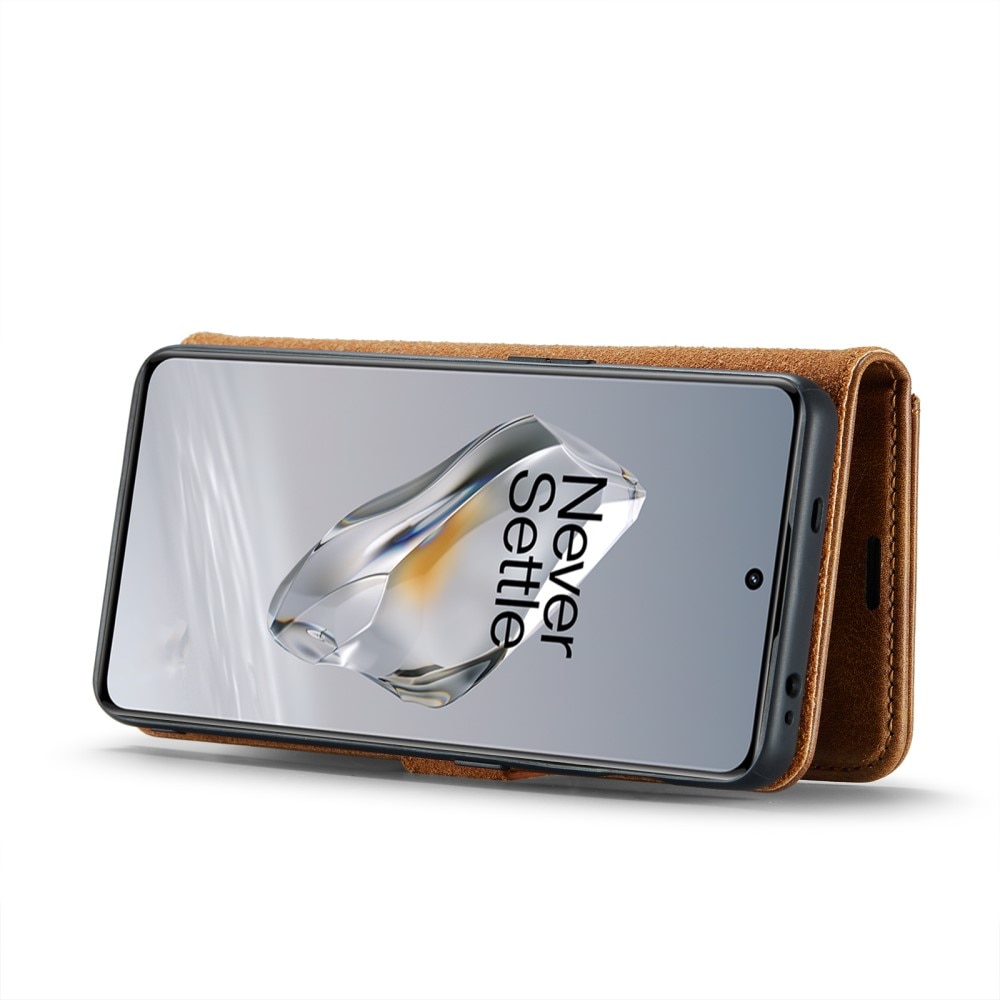Étui portefeuille Magnet Wallet  OnePlus 12, Cognac