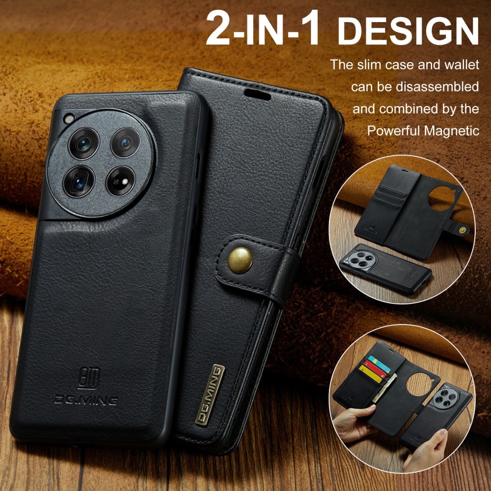 Étui portefeuille Magnet Wallet  OnePlus 12, Black