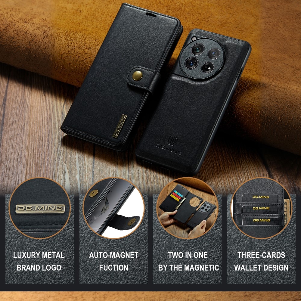 Étui portefeuille Magnet Wallet OnePlus 12, Black