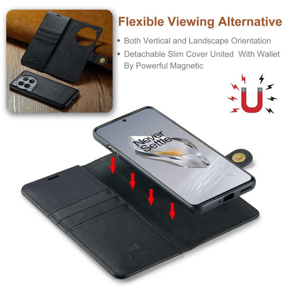 Étui portefeuille Magnet Wallet  OnePlus 12, Black