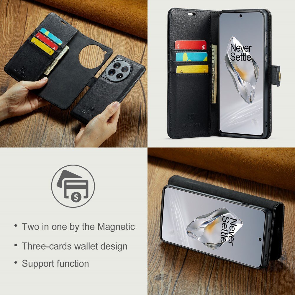 Étui portefeuille Magnet Wallet  OnePlus 12, Black