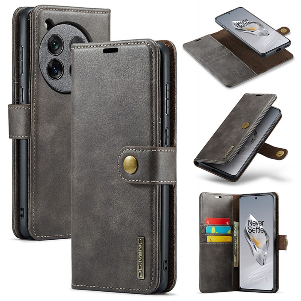 Étui portefeuille Magnet Wallet OnePlus 12, Brown