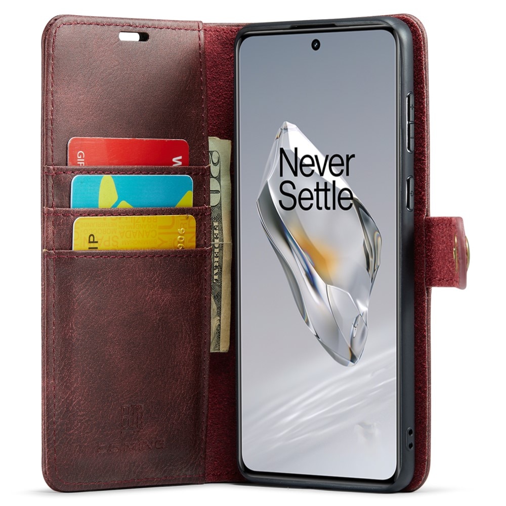 Étui portefeuille Magnet Wallet  OnePlus 12, Red