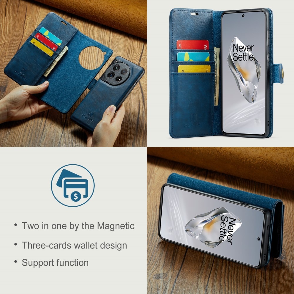 Étui portefeuille Magnet Wallet OnePlus 12, Blue