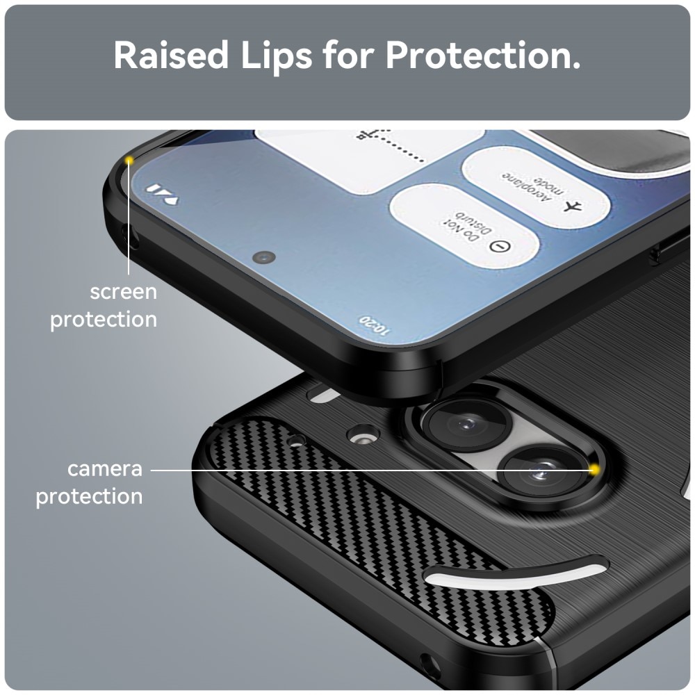 Coque TPU Brushed Nothing Phone 2a, [FÄRG}