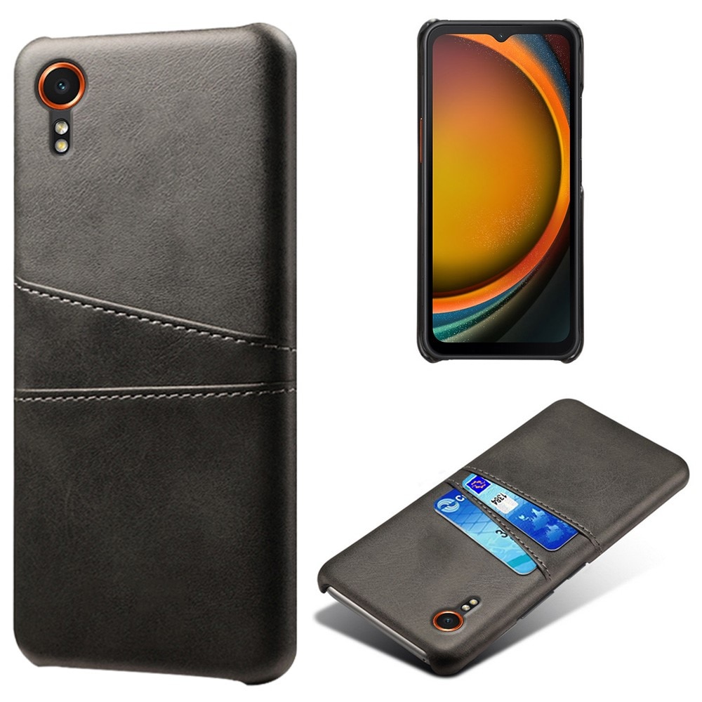 Coque Card Slots Samsung Galaxy Xcover 7, Noir