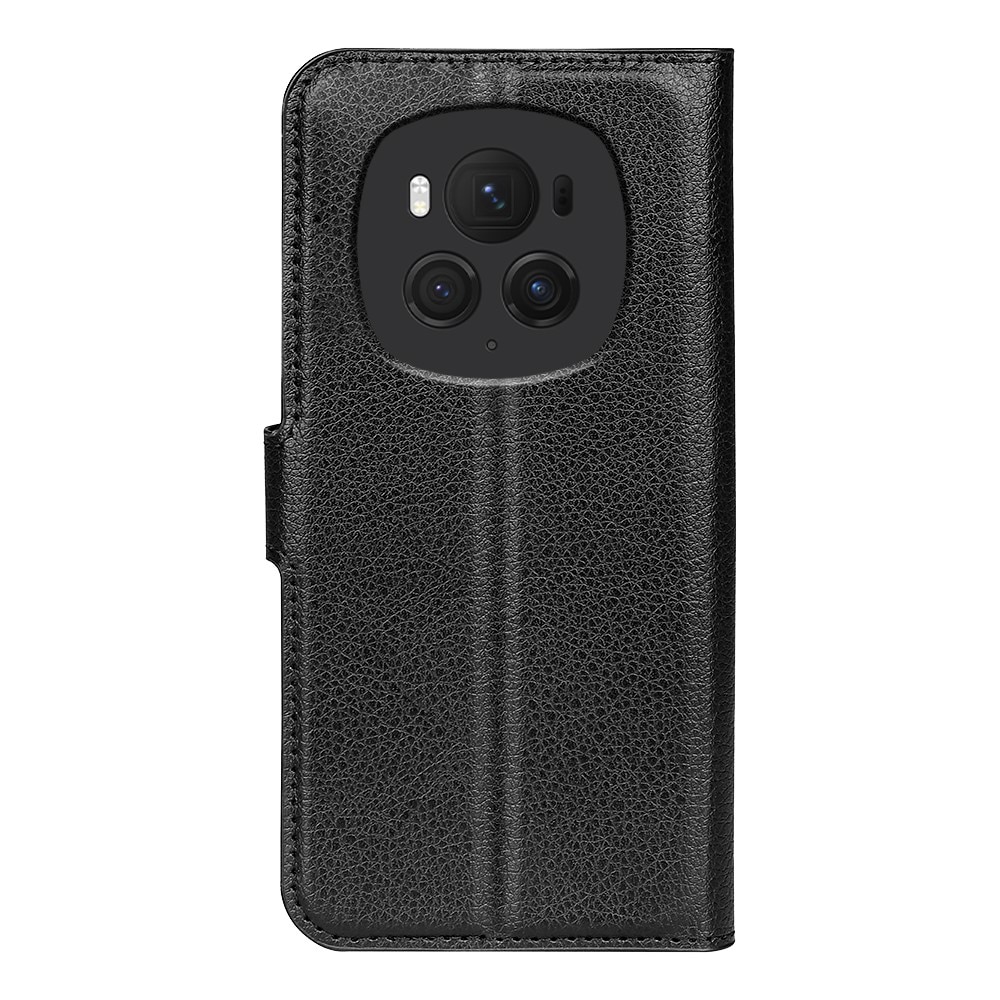 Coque portefeuille Honor Magic6 Pro, noir