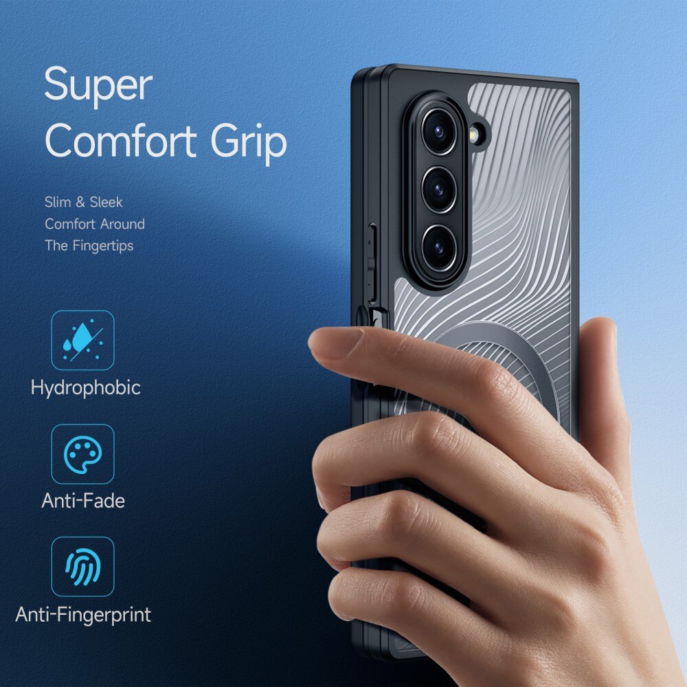 Coque Hybride Aimo Samsung Galaxy Z Fold 6, noir