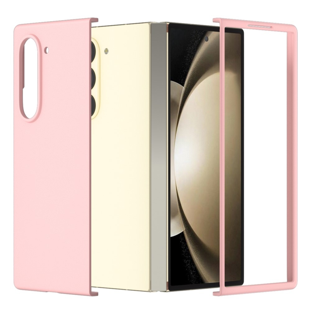 Coque dures caoutchoutées Samsung Galaxy Z Fold 6, rose