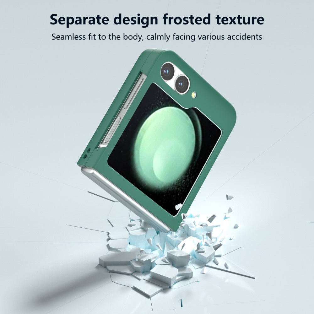 Coque dures caoutchoutées Samsung Galaxy Z Flip 6, vert