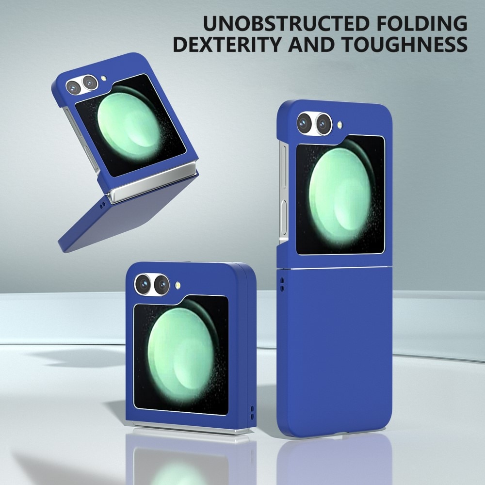 Coque dures caoutchoutées Samsung Galaxy Z Flip 6, bleu