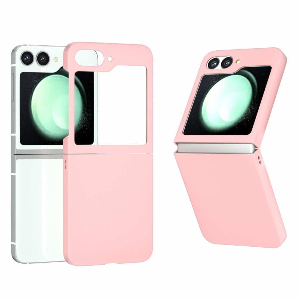 Coque dures caoutchoutées Samsung Galaxy Z Flip 6, rose