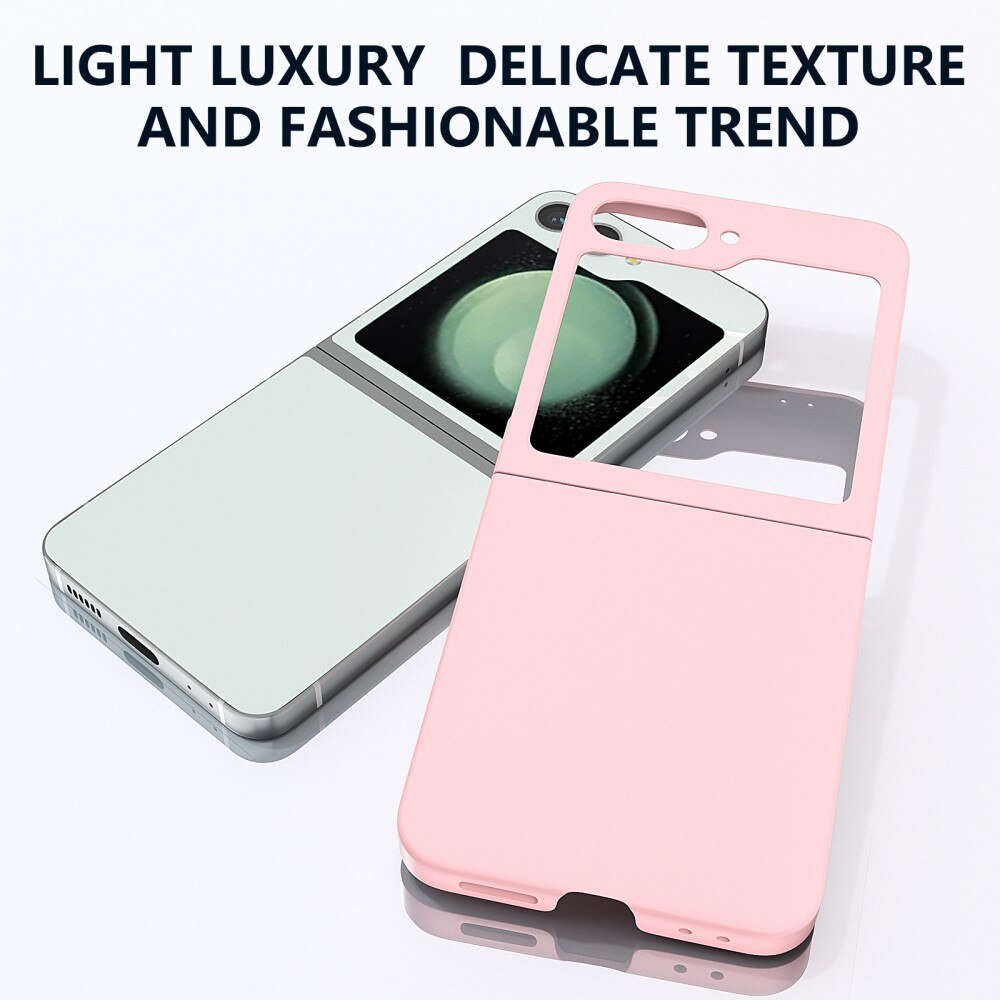 Coque dures caoutchoutées Samsung Galaxy Z Flip 6, rose