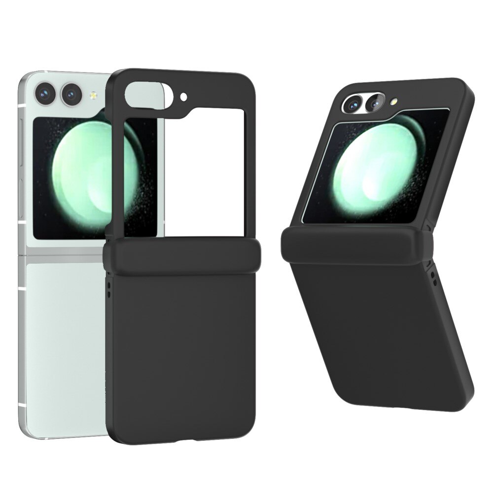Coque dures caoutchoutées Hinge Protection Samsung Galaxy Z Flip 6, noir
