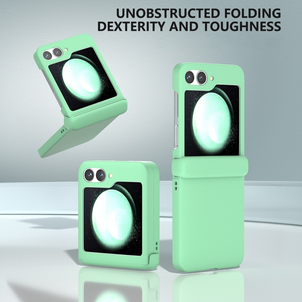 Coque dures caoutchoutées Hinge Protection Samsung Galaxy Z Flip 6, vert