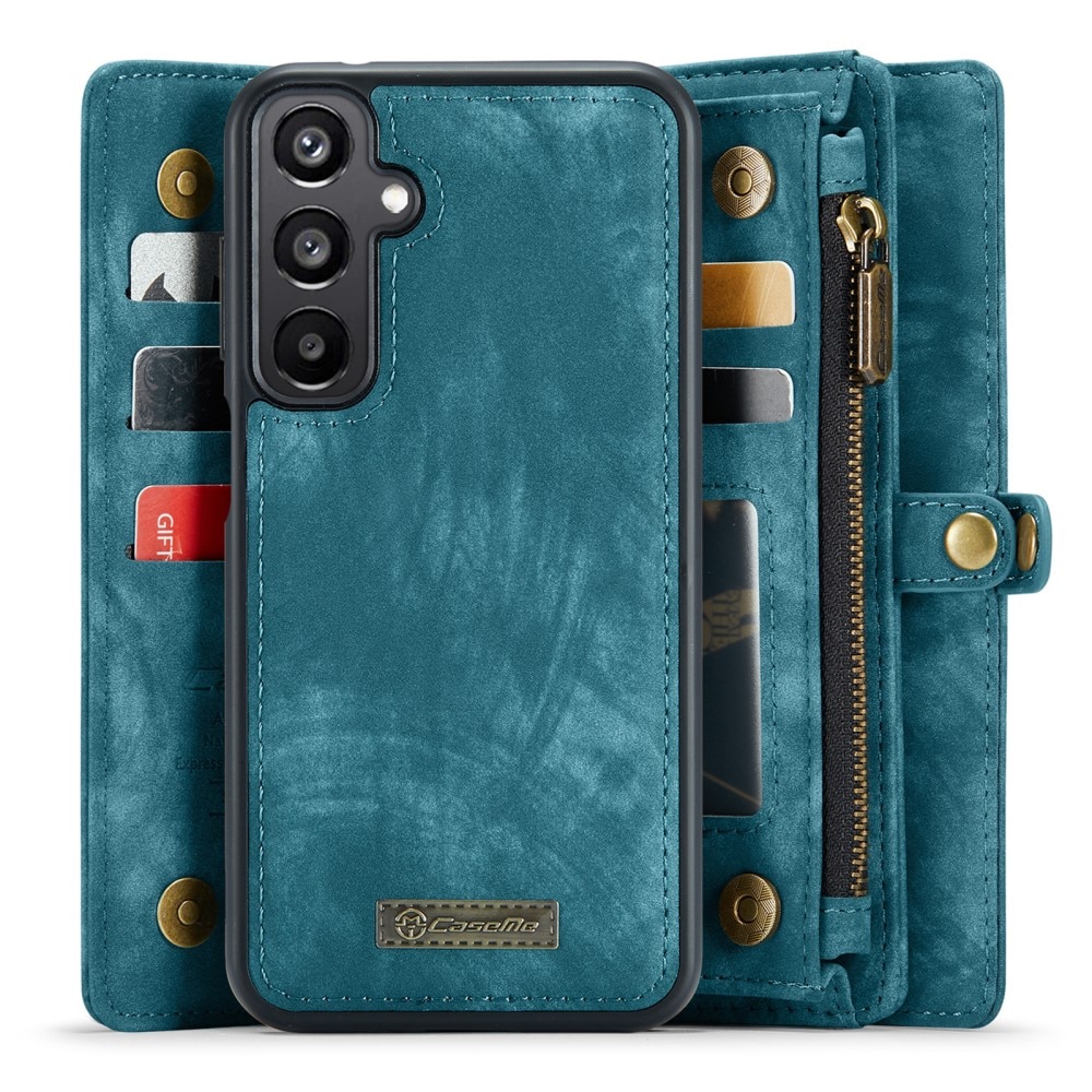 Étui portefeuille multi-cartes Samsung Galaxy A15, Bleu
