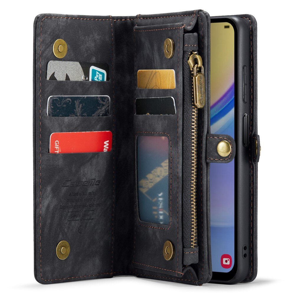 Étui portefeuille multi-cartes Samsung Galaxy A15, Gris