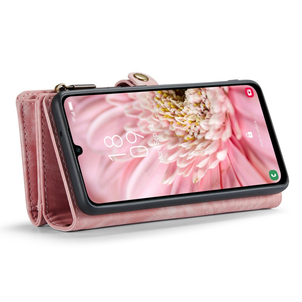 Étui portefeuille multi-cartes Samsung Galaxy A25, Rose