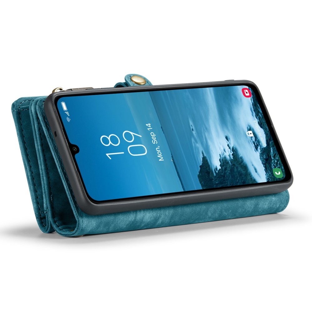 Étui portefeuille multi-cartes Samsung Galaxy A25, Bleu