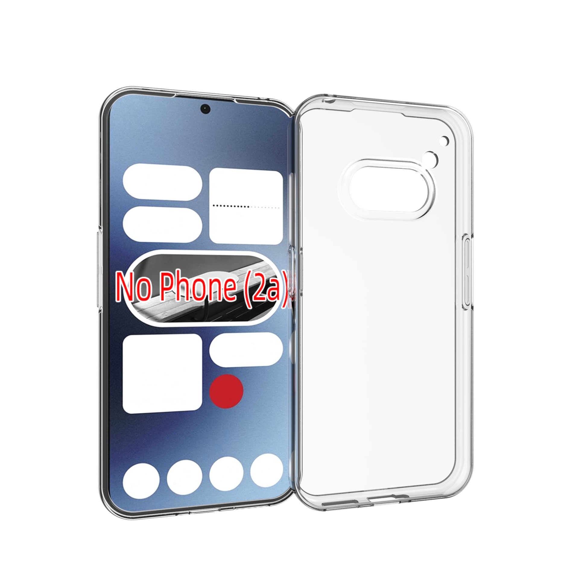 TPU Coque Nothing Phone 2a, Transparent