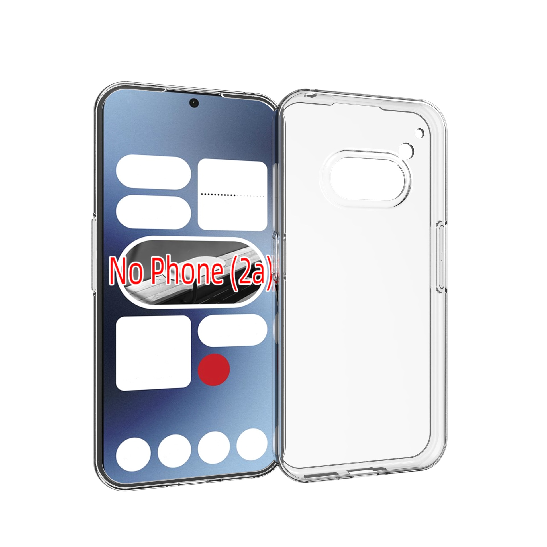 TPU Coque Nothing Phone 2a, Clear