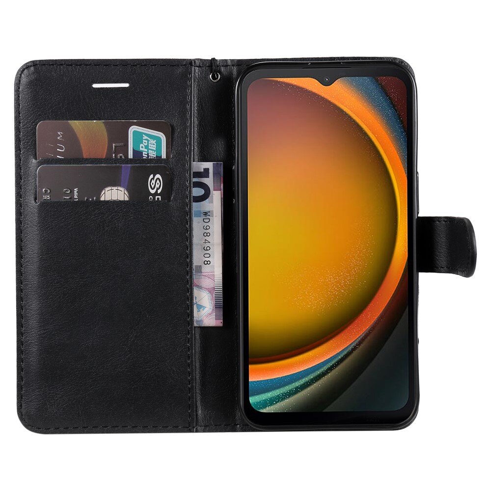 Étui portefeuille Samsung Galaxy Xcover 7, noir