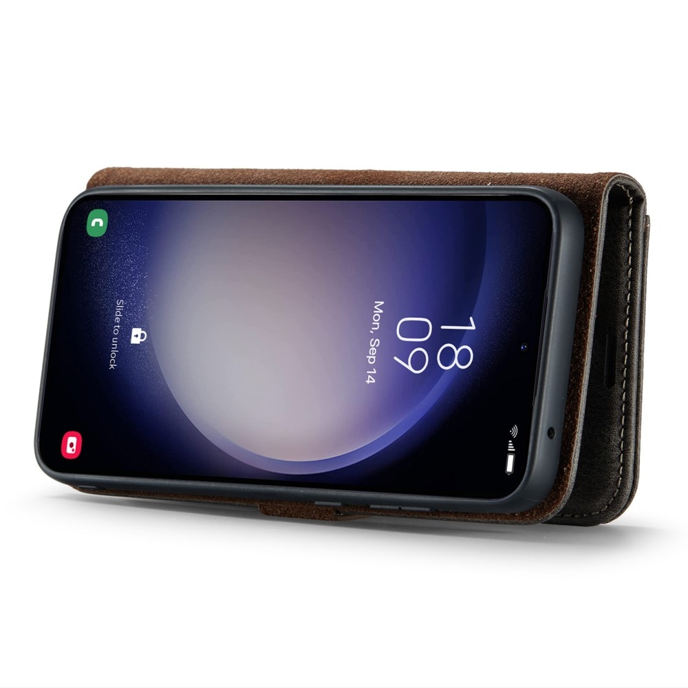 Étui portefeuille Magnet Wallet Samsung Galaxy A55, Brown