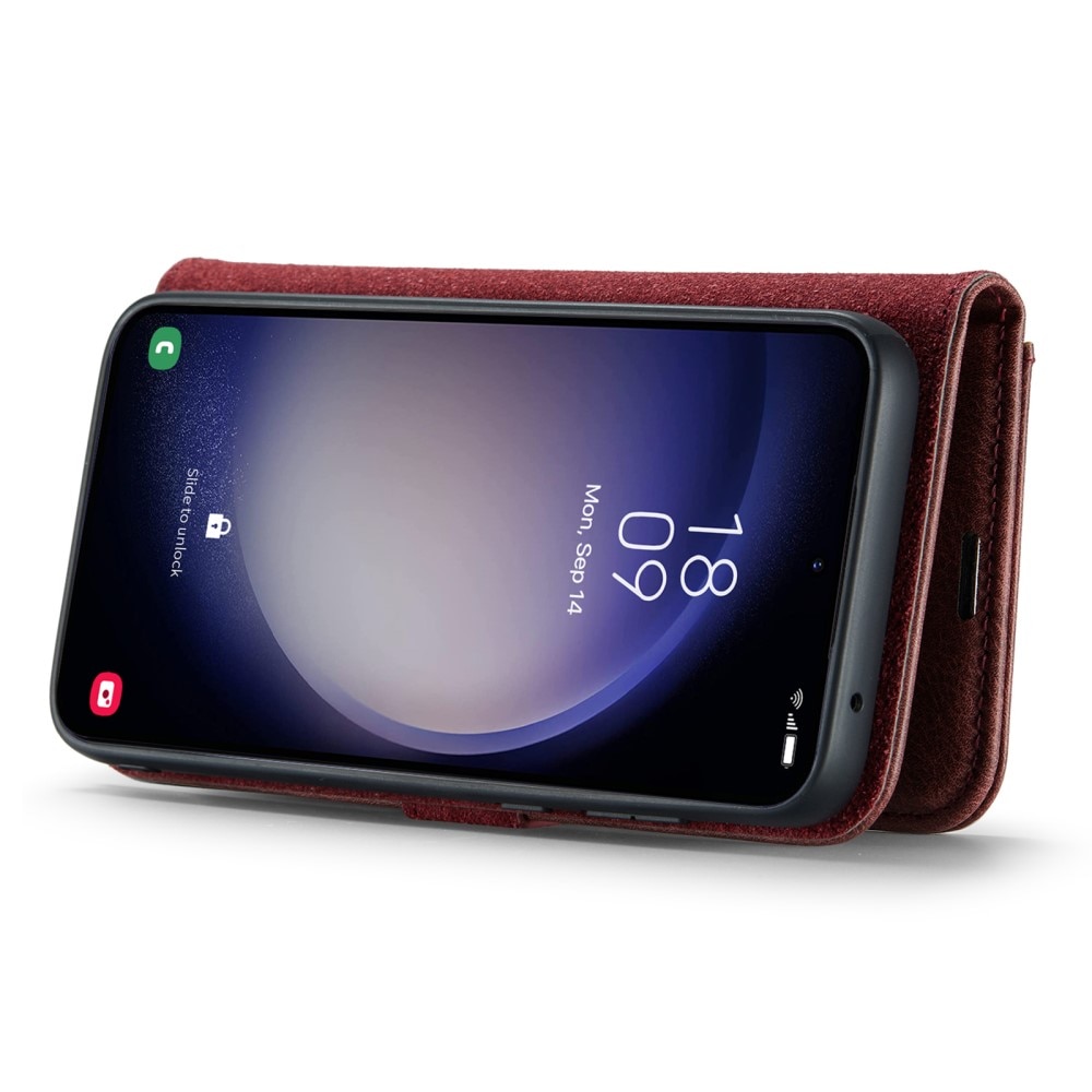 Étui portefeuille Magnet Wallet Samsung Galaxy A55, Red